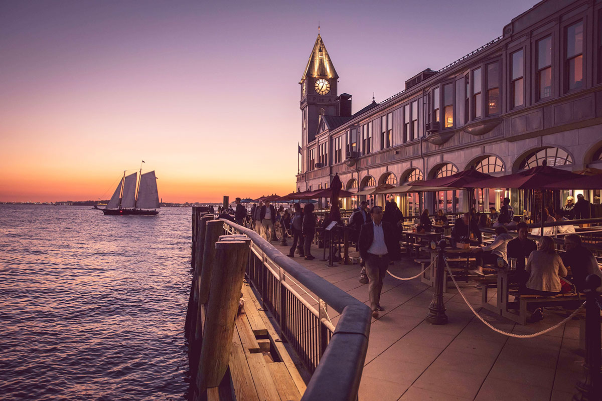 Pier A Beer Garden, Battery Place, NYC