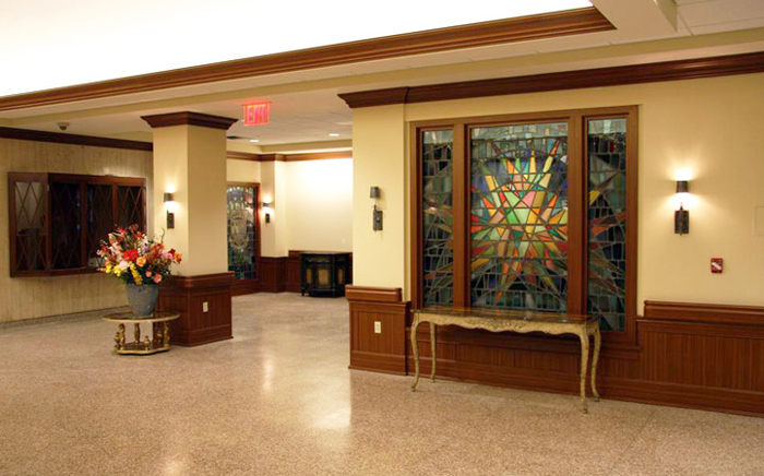 Interior, Ozanam Hall Nursing Home, Bayside, NY