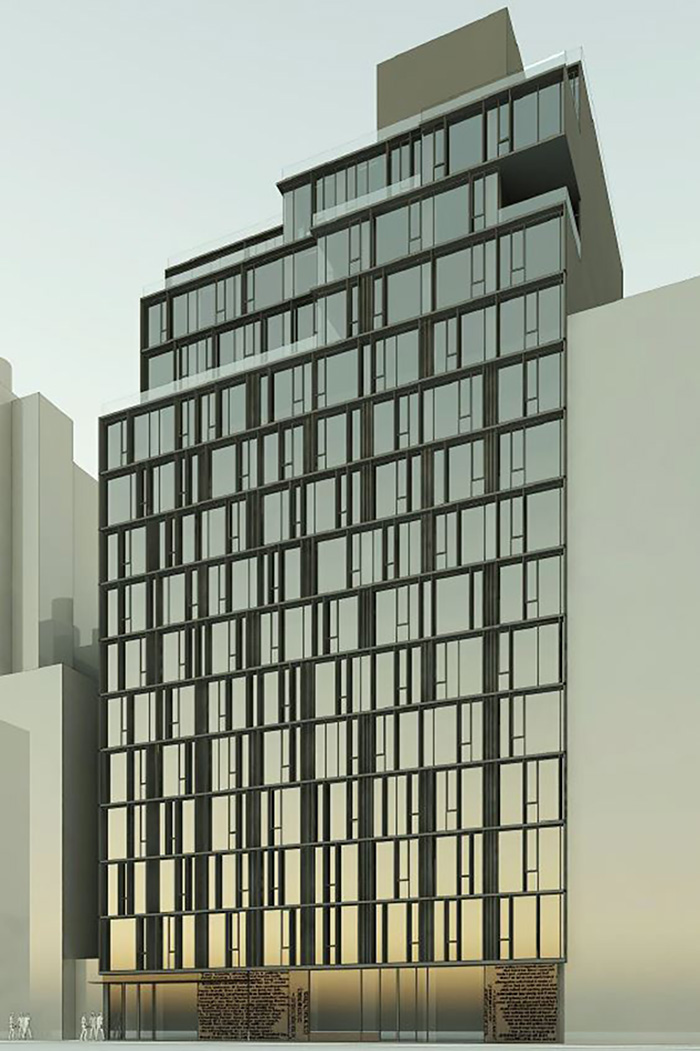 Rendering, 82 King Street, New York, NY