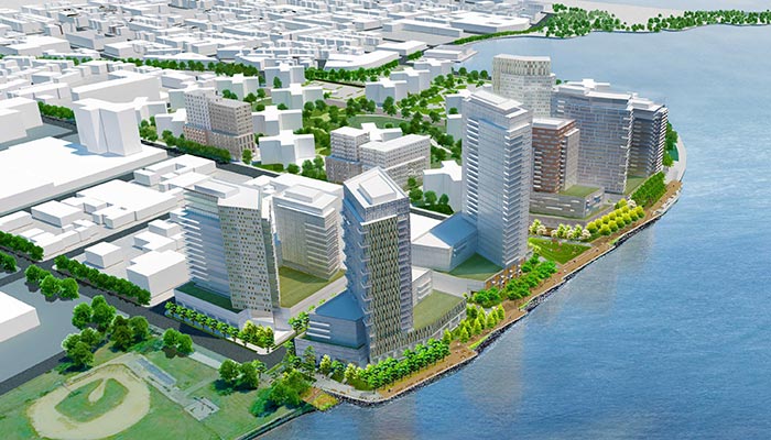 Hallets Point Stie Render, Astoria, NY